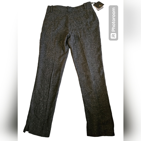 Massimo Dutti Women Wool Knit Trousers - Picture 2 of 9